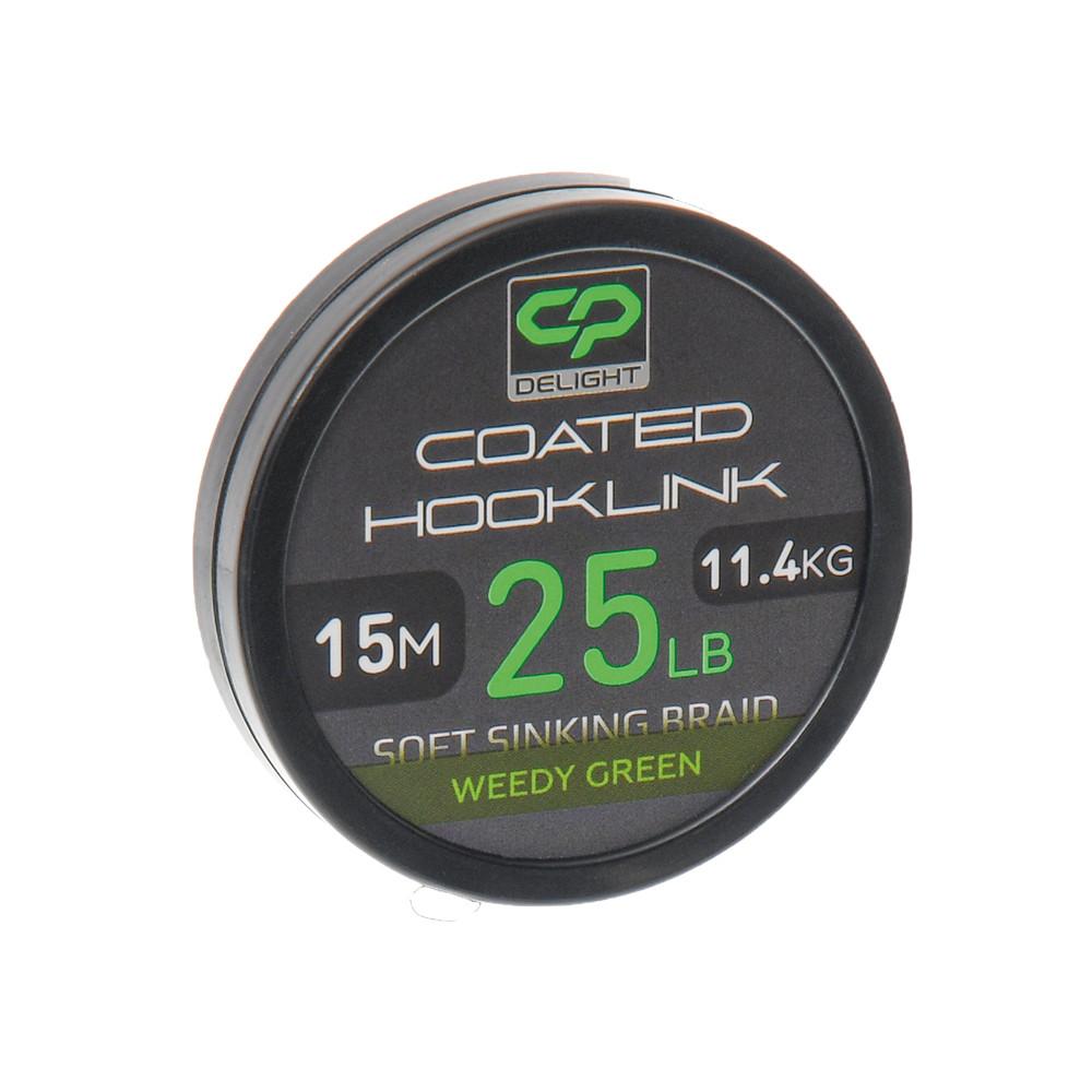 64655_w_1000_1000px DELIGTH HOOK LINK COATED WEEDY GREEN SINKING 25lb - Slika 1