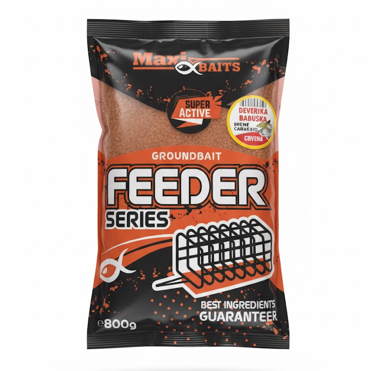 Maxi Baits Feeder Crvena Maxi Baits Series Feeder Dev/Bab Crvena - Slika 1