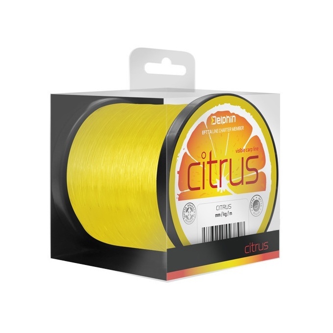 e6eb11f605ba572cfd7be4131ddf38a2 Delphin Najlon CITRUS yellow 1000 m - Slika 1
