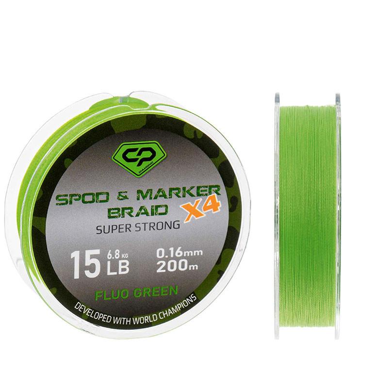 64700_w_1000_1000px DIAMOND SPOD & MARKER BRAID FLUO GREEN (CPDSMBG) - Slika 1