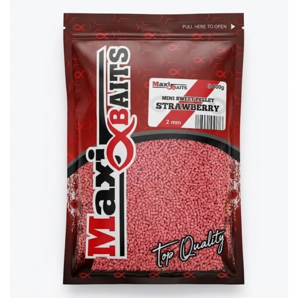 Maxi Baits Mini Sweet Pellet Strawberry 2 mm 800 gr
