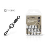 Delphin Swivel with a ring and a quick clip TheEND Q-Cast 10 kom